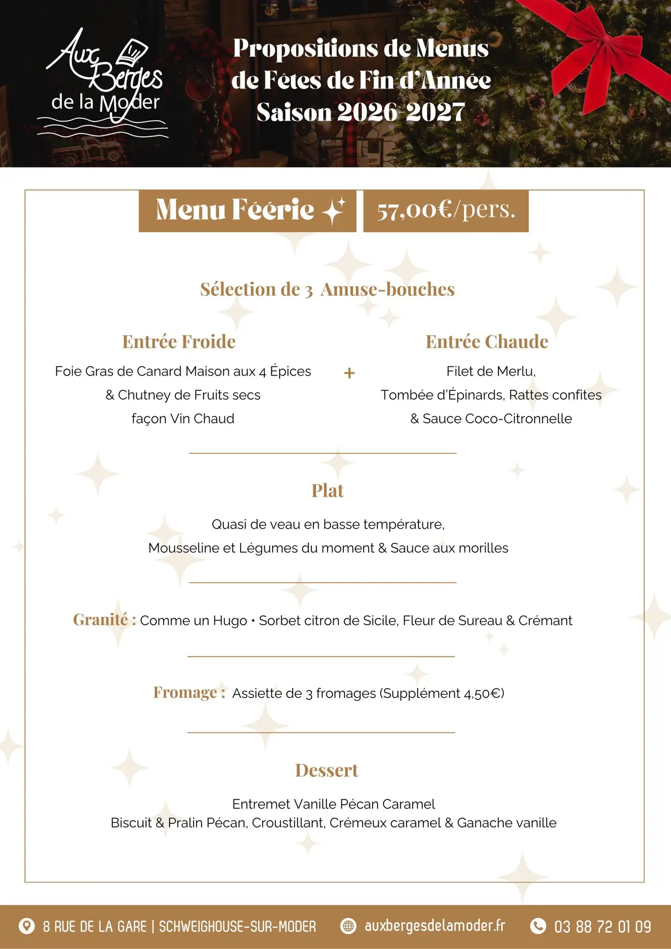 Aux Berges de la Moder - Menus de Fete - Page4
